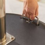 Nova - Parasol Base - 50kg - Concrete with Wheels - Image 3