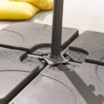 Nova - Cantilever Parasol Base - Sand & Water Fillable - 80kg Slabs - Image 5