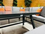 Chimes Living - Seville Aluminium Casual Corner Dining Set - Right Hand - Image 9