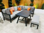 Chimes Living - Seville Aluminium Casual Corner Dining Set - Right Hand - Image 5
